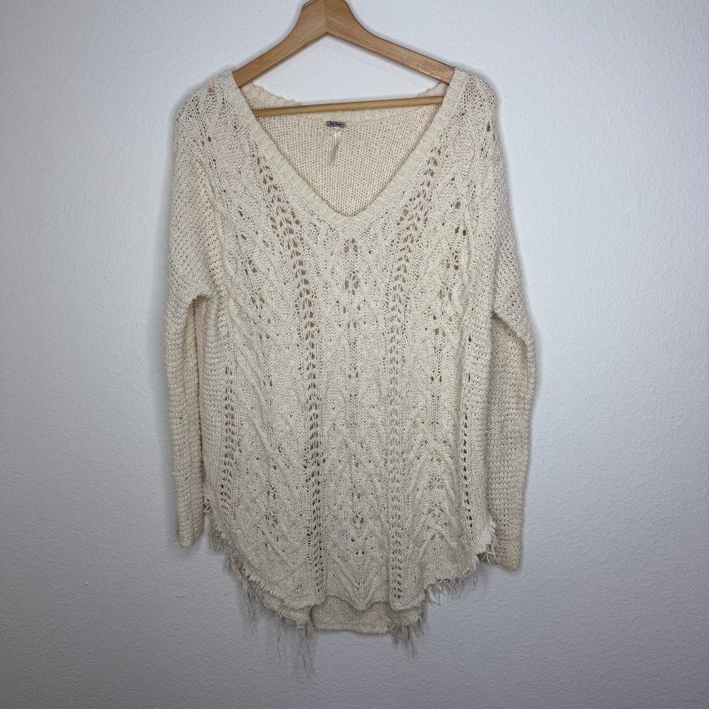 Free People Cross My Heart Knit Pull Over - Picture 12 of 12
